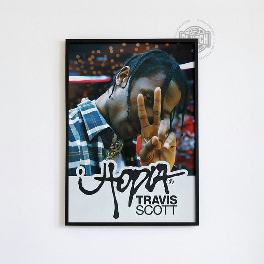 Travis Scott 'Utopia' Peace Poster