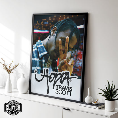 Travis Scott 'Utopia' Peace Poster