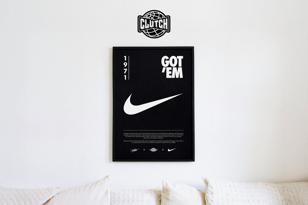 Nike Origins Black Poster