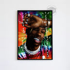 Travis Scott Cactus Jack Colours Poster