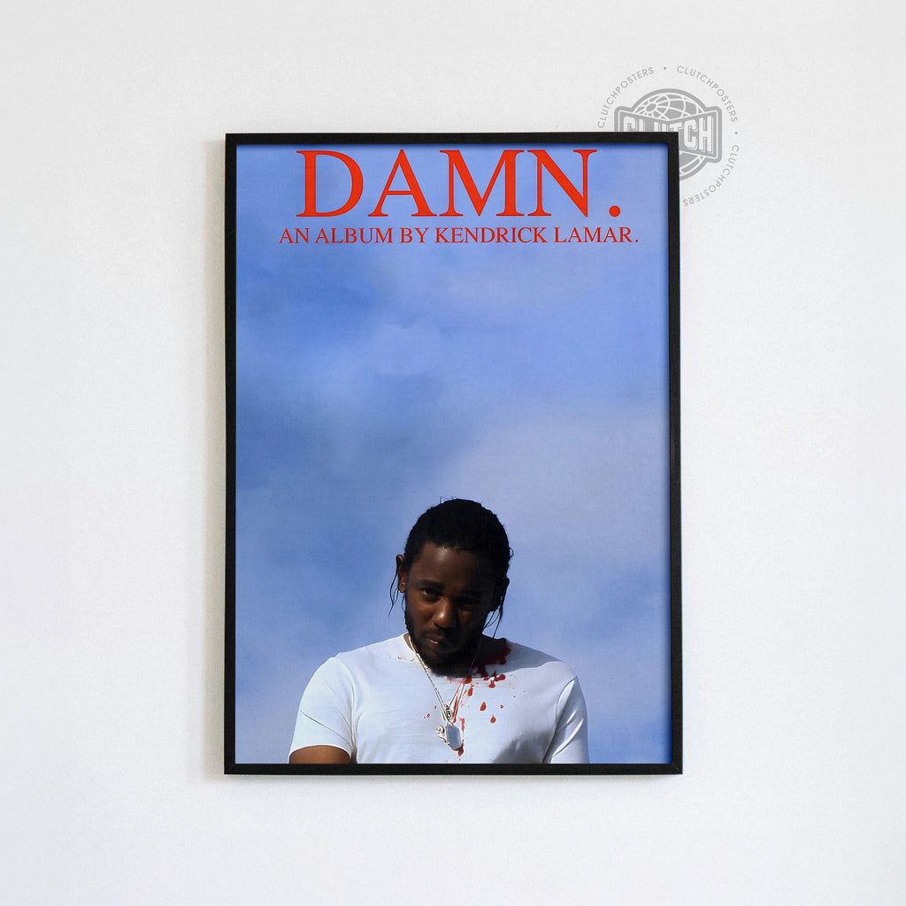 Kendrick Lamar 'DAMN' Poster