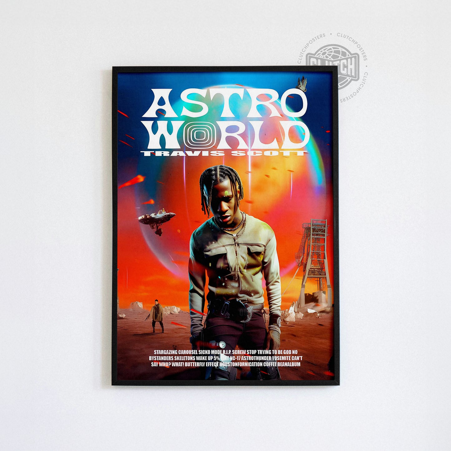 Travis Scott - Outerworld Atstro Poster