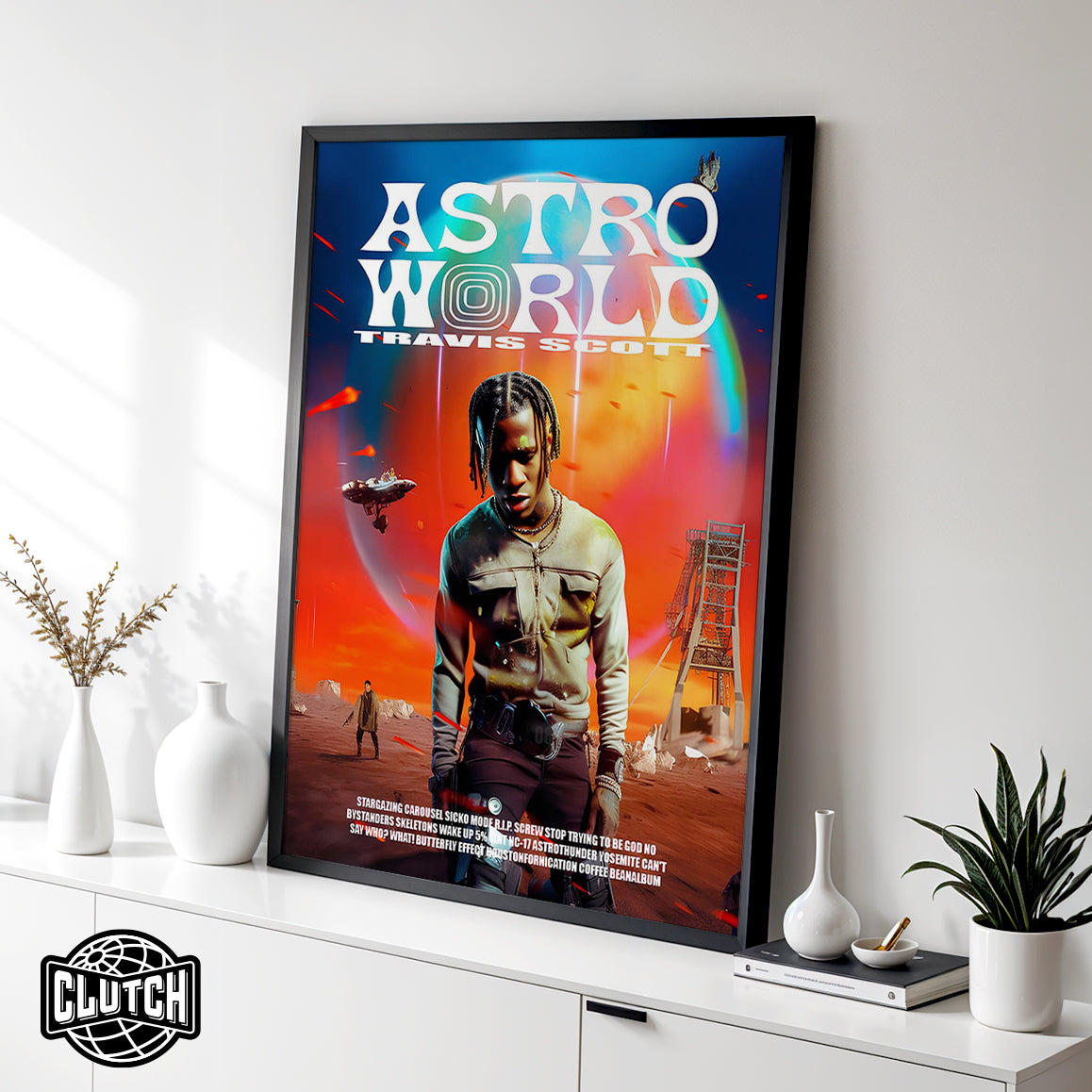 Travis Scott - Outerworld Atstro Poster