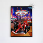 Las Vegas Grand Prix F1 Poster