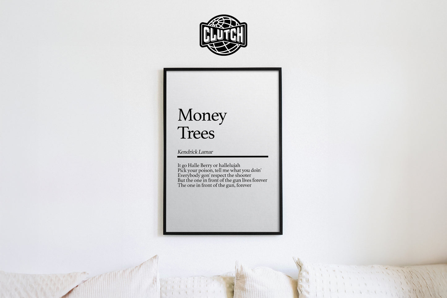 Kendrick Lamar 'Money Trees' Poster