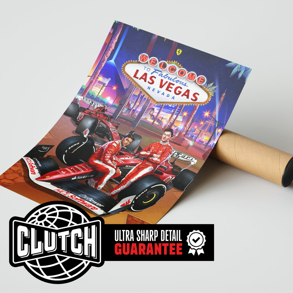Las Vegas Grand Prix F1 Poster
