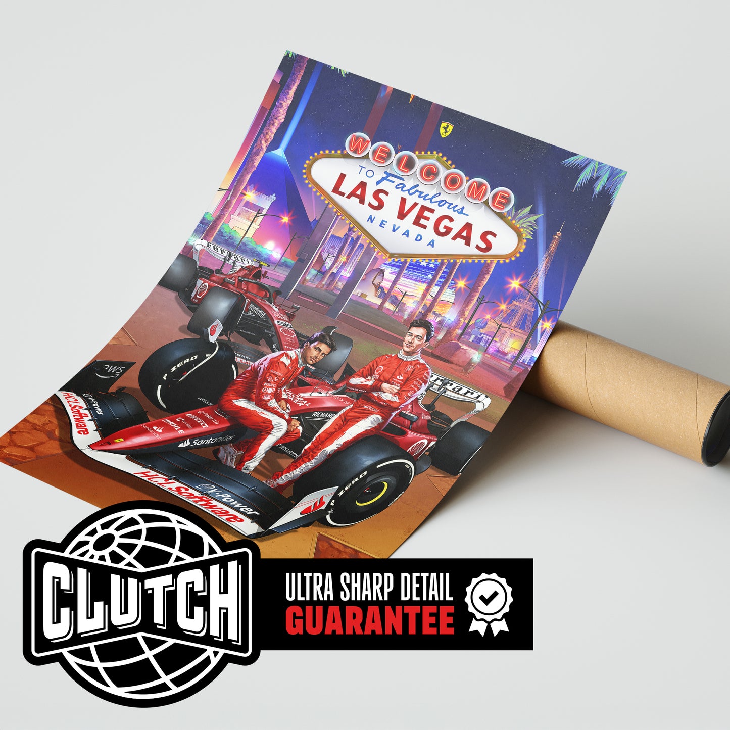 Las Vegas Grand Prix F1 Poster