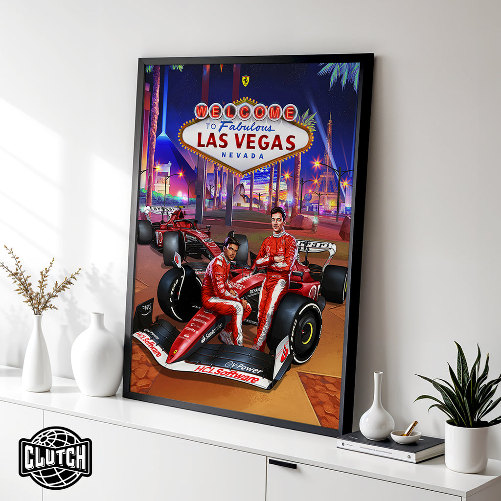 Las Vegas Grand Prix F1 Poster