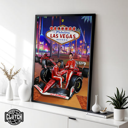 Las Vegas Grand Prix F1 Poster