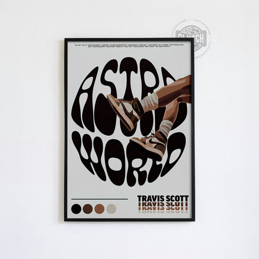 Travis Scott 'Astro Sneakers' Poster