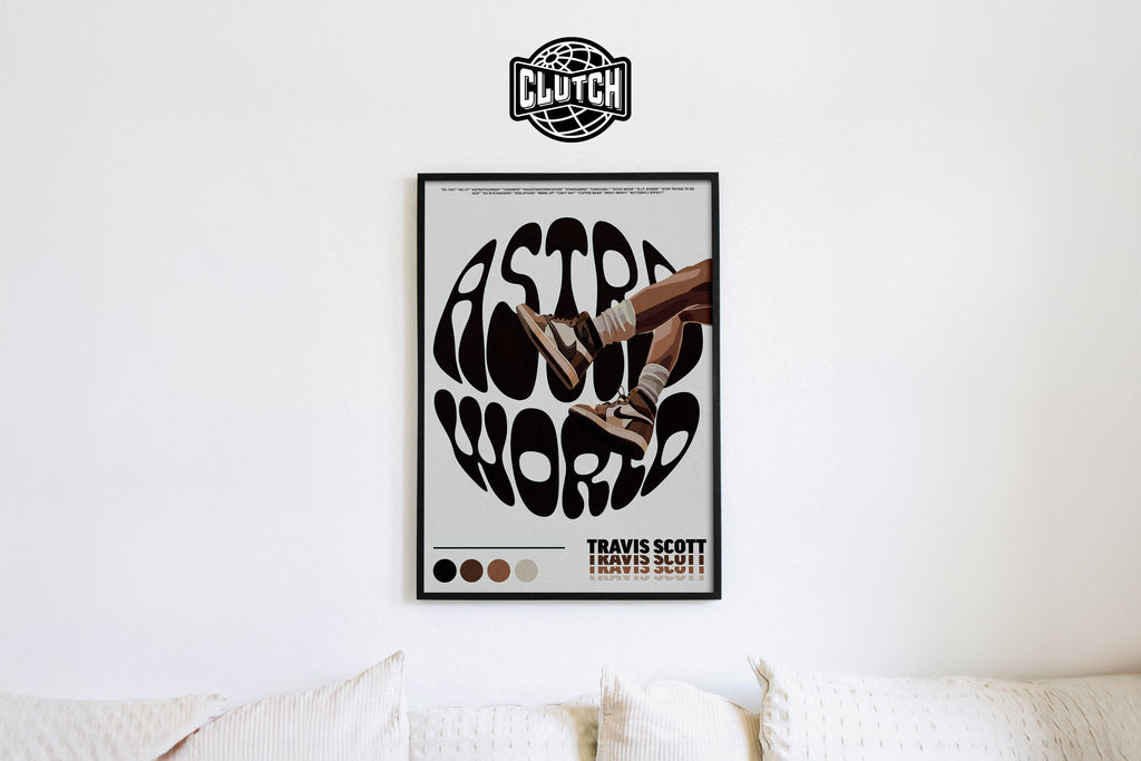 Travis Scott 'Astro Sneakers' Poster