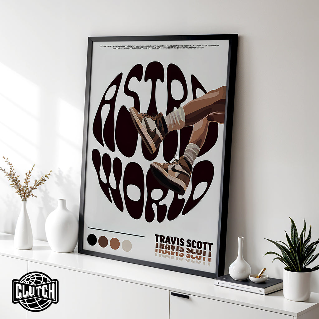 Travis Scott 'Astro Sneakers' Poster