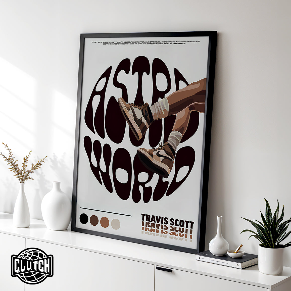 Travis Scott 'Astro Sneakers' Poster