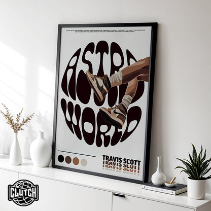 Travis Scott 'Astro Sneakers' Poster