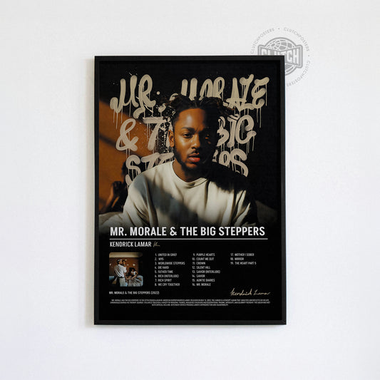 Kendrick Lamar 'Mr. Morale' Tracklist Poster