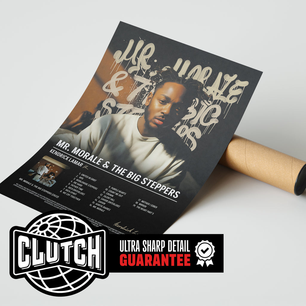 Kendrick Lamar 'Mr. Morale' Tracklist Poster