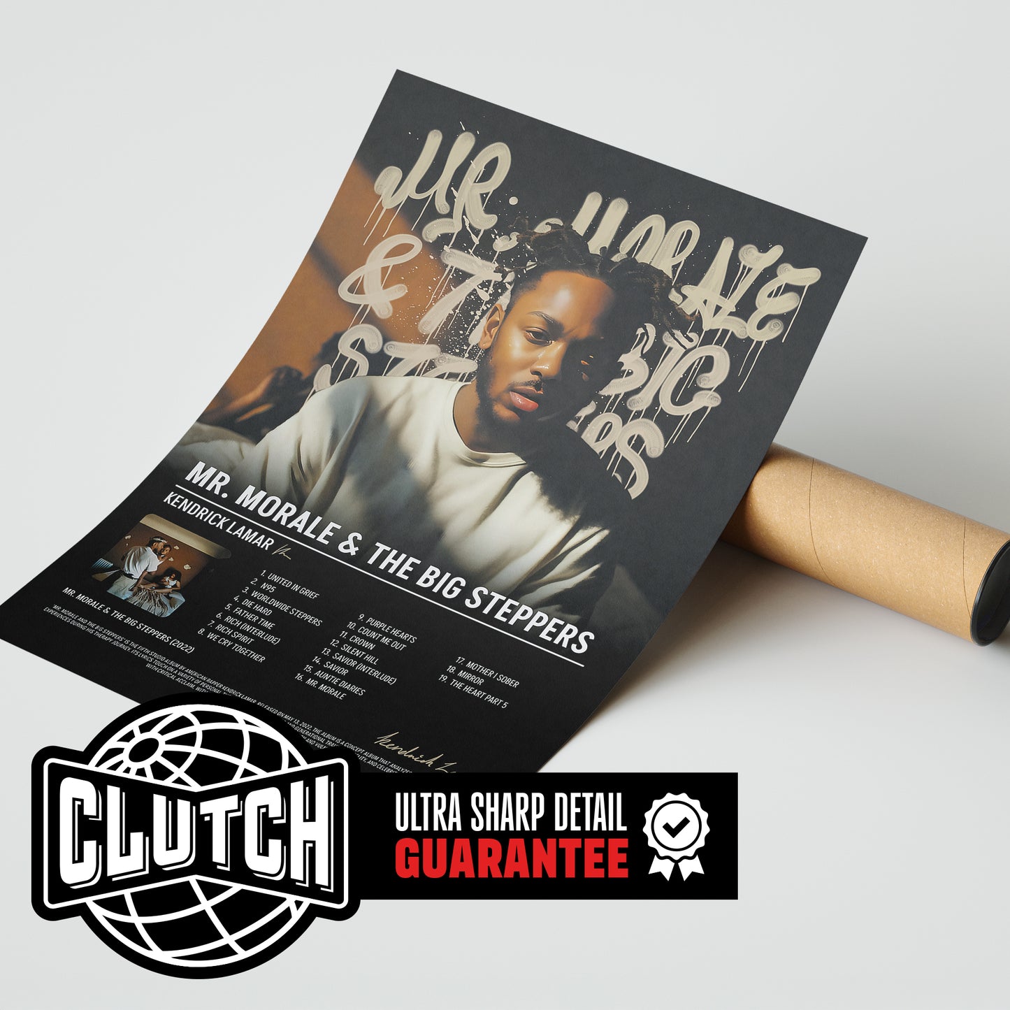 Kendrick Lamar 'Mr. Morale' Tracklist Poster