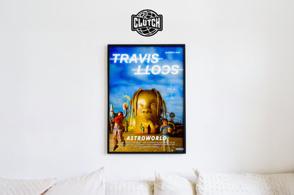 Travis Scott 'Astroworld' Poster
