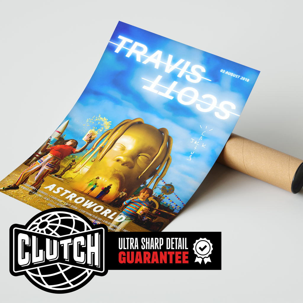 Travis Scott 'Astroworld' Poster