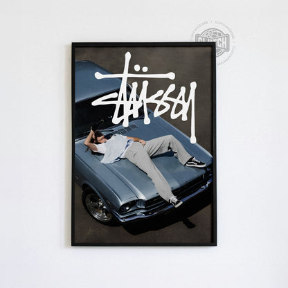 Stussy Mustang Poster