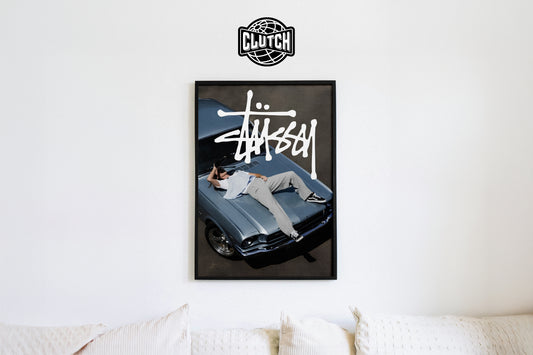 Stussy Mustang Poster