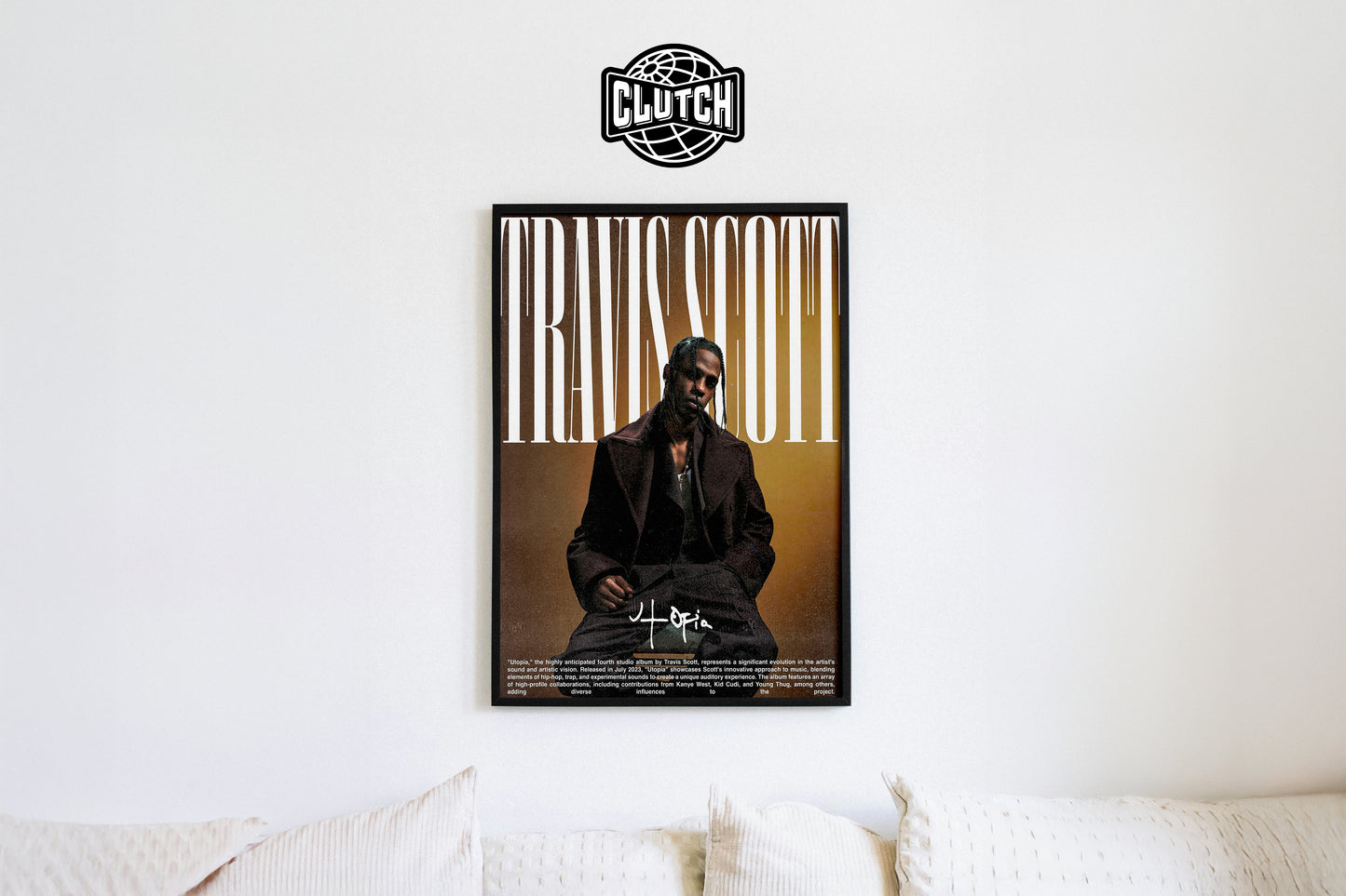 Travis Scott 'Utopia' Poster