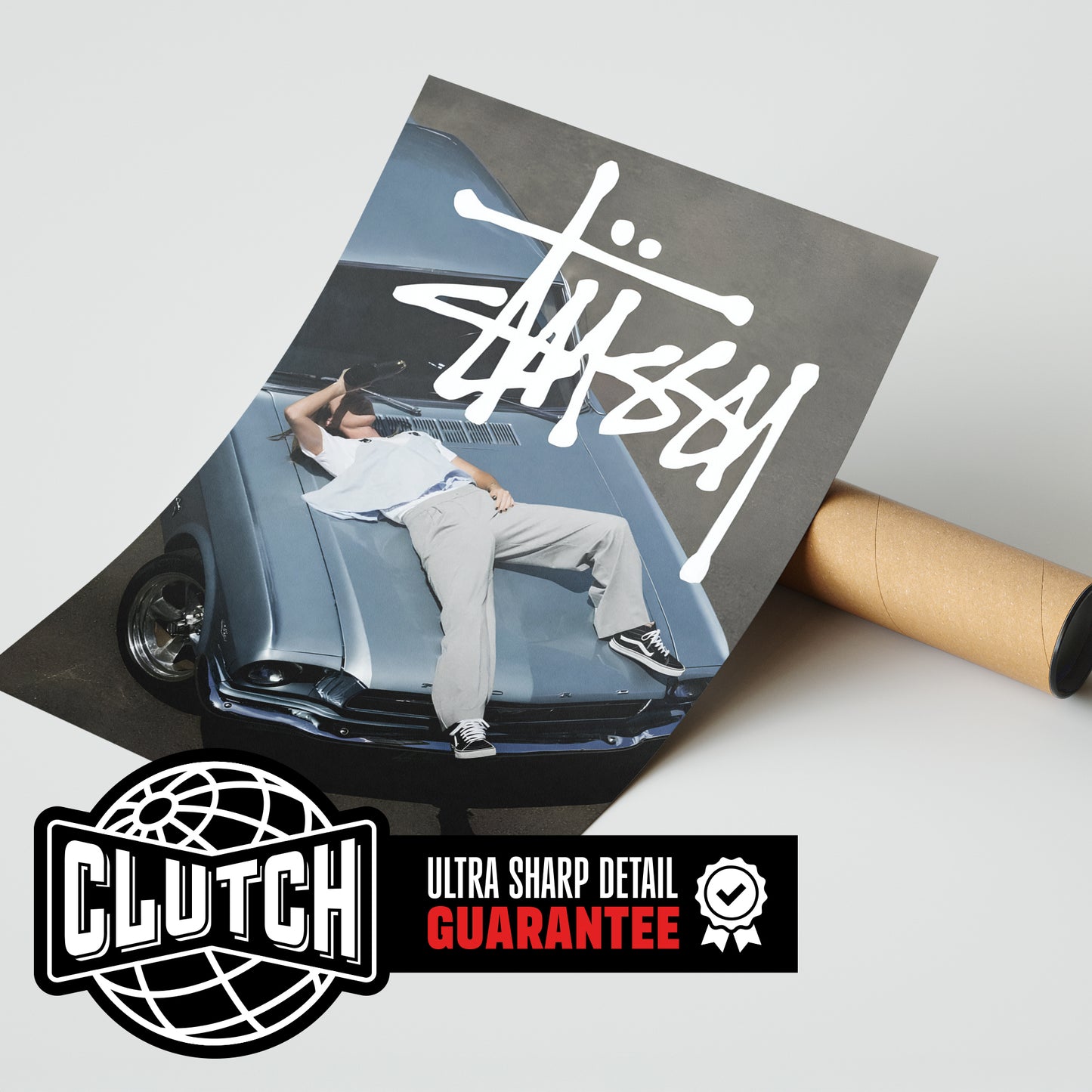 Stussy Mustang Poster