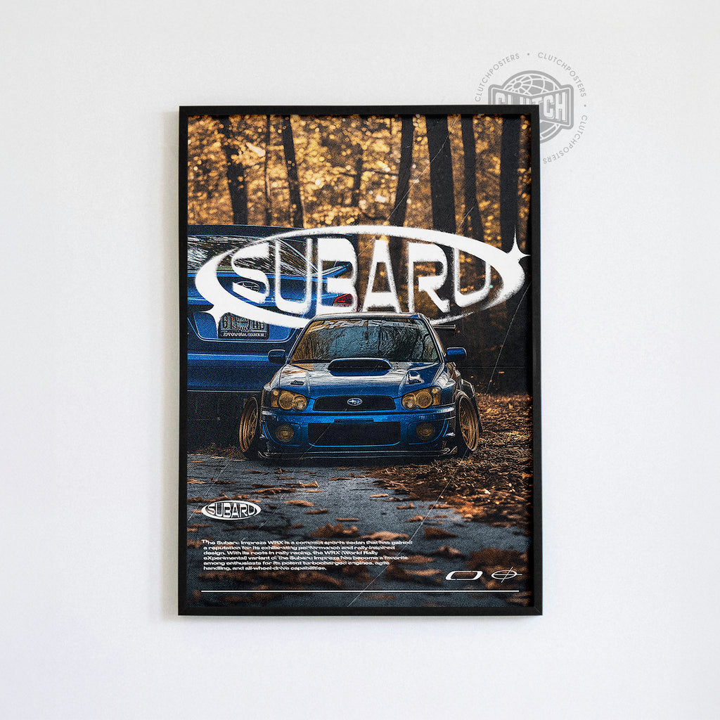 Subaru Classic Poster