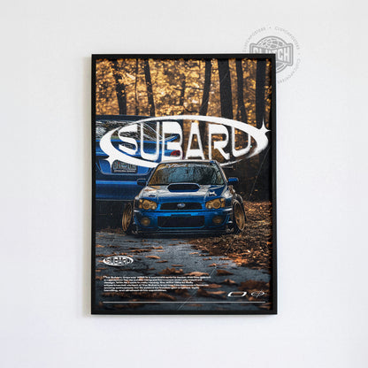 Subaru Classic Poster