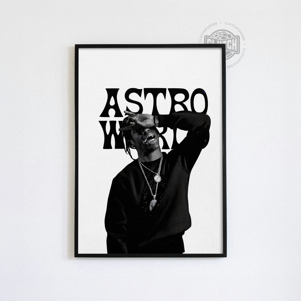 Travis Scott 'AstroWorld' Poster