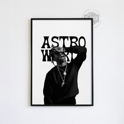 Travis Scott 'AstroWorld' Poster