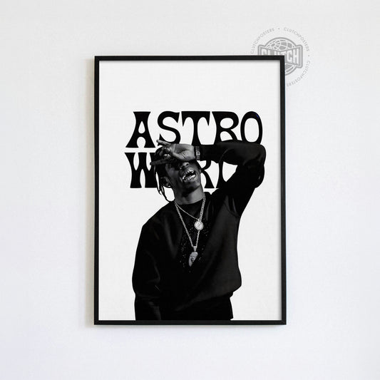 Travis Scott 'AstroWorld' Poster