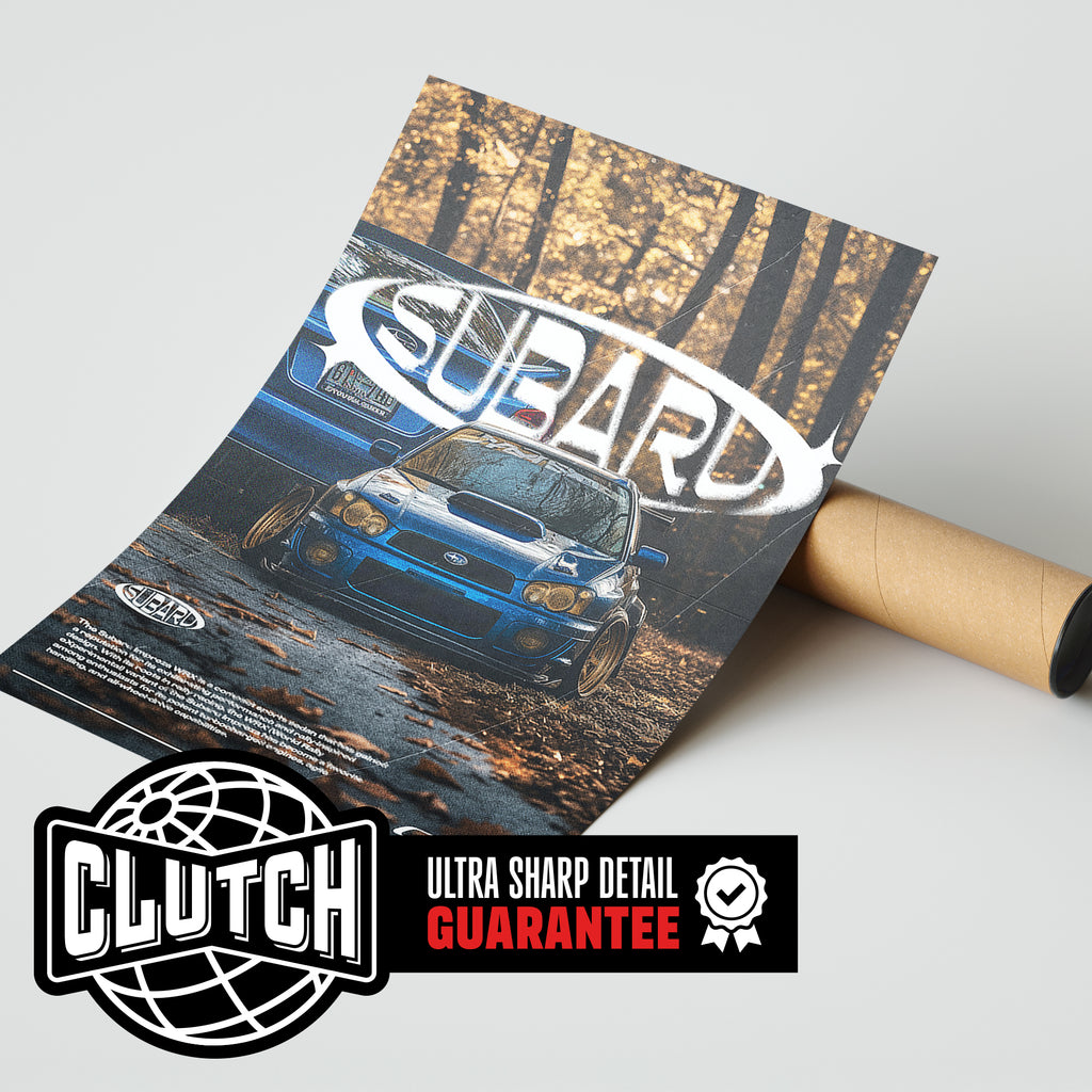 Subaru Classic Poster
