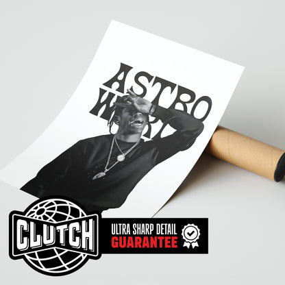 Travis Scott 'AstroWorld' Poster