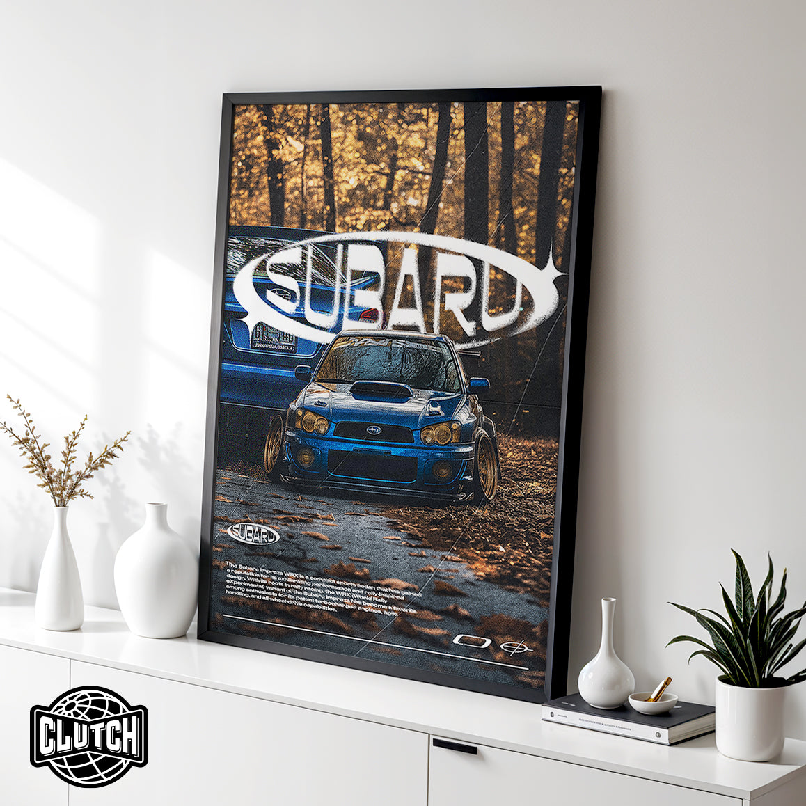 Subaru Classic Poster