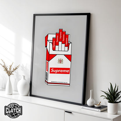 Supreme Smokes Poster