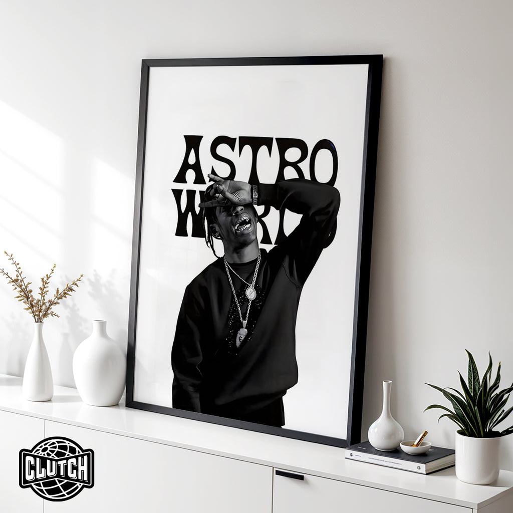 Travis Scott 'AstroWorld' Poster