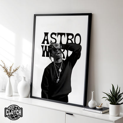 Travis Scott 'AstroWorld' Poster