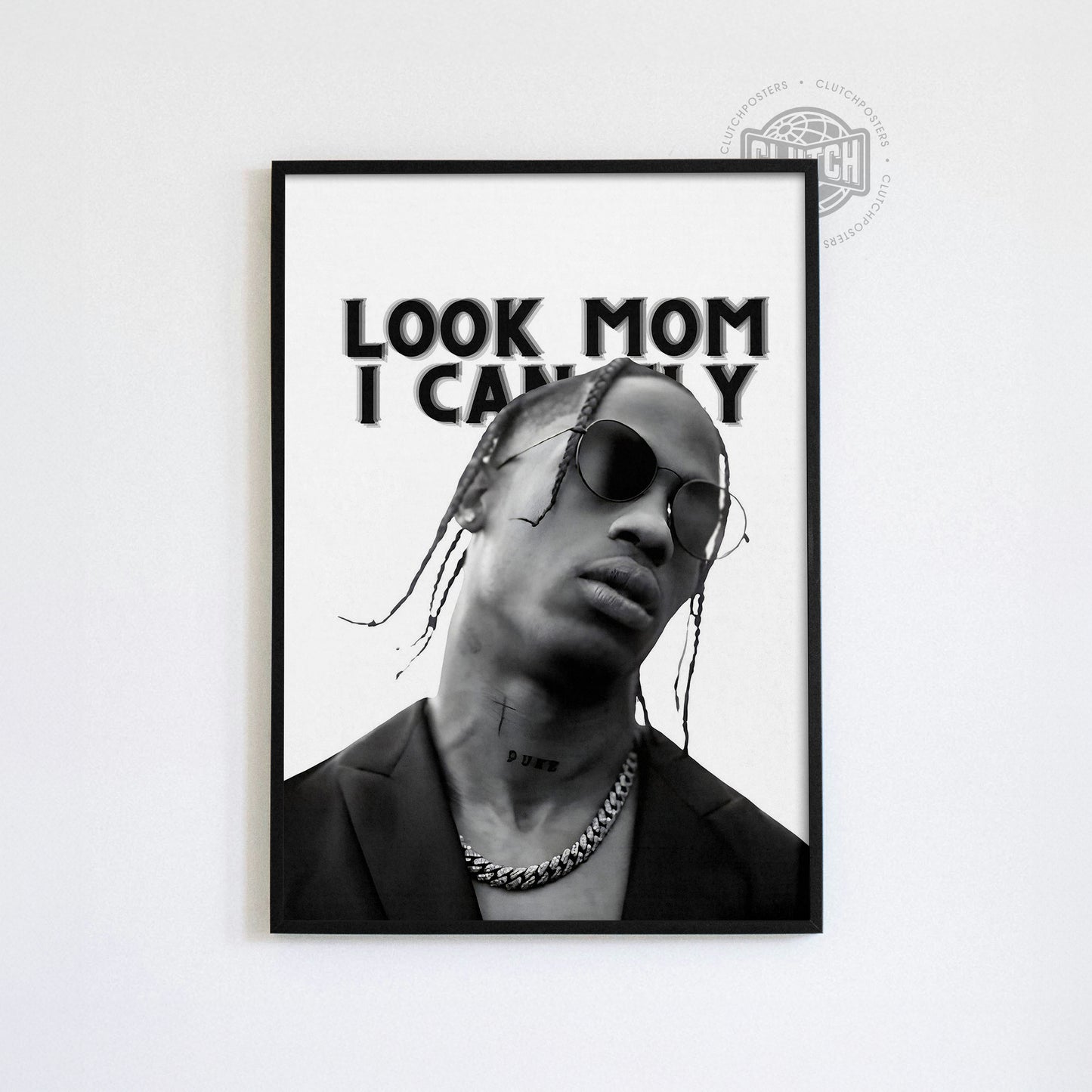 Travis Scott 'Look Mom I Can Fly' Poster