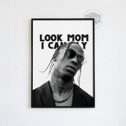 Travis Scott 'Look Mom I Can Fly' Poster