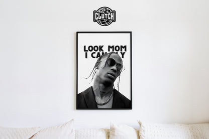 Travis Scott 'Look Mom I Can Fly' Poster