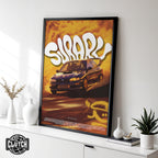 Subaru 22B Poster