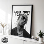 Travis Scott 'Look Mom I Can Fly' Poster