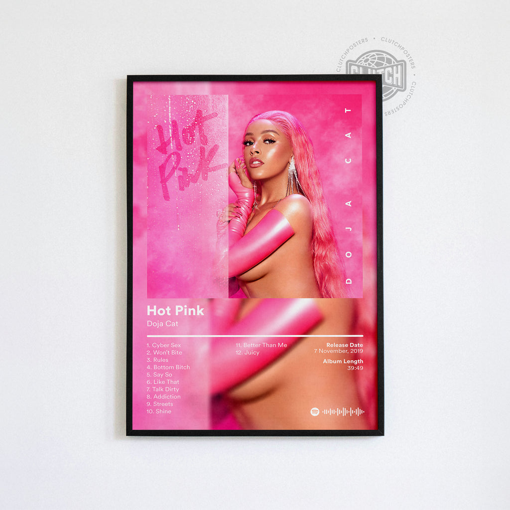 Doja Cat 'Hot Pink' Album Poster