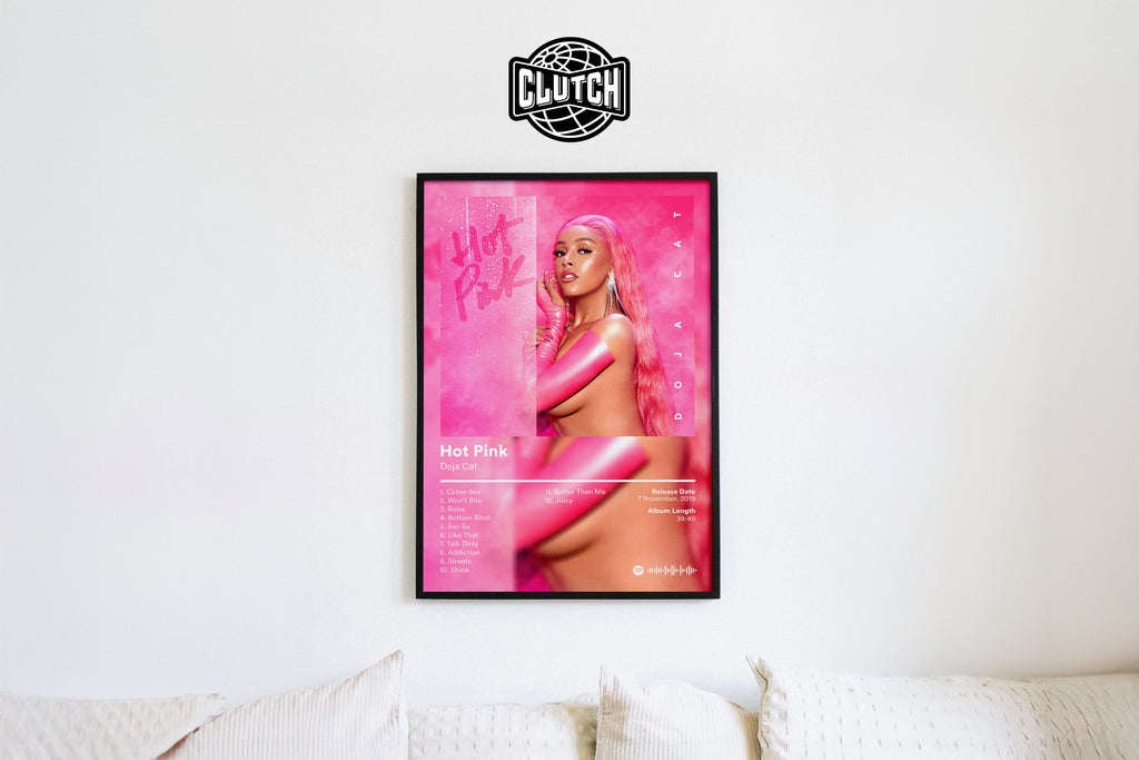 Doja Cat 'Hot Pink' Album Poster