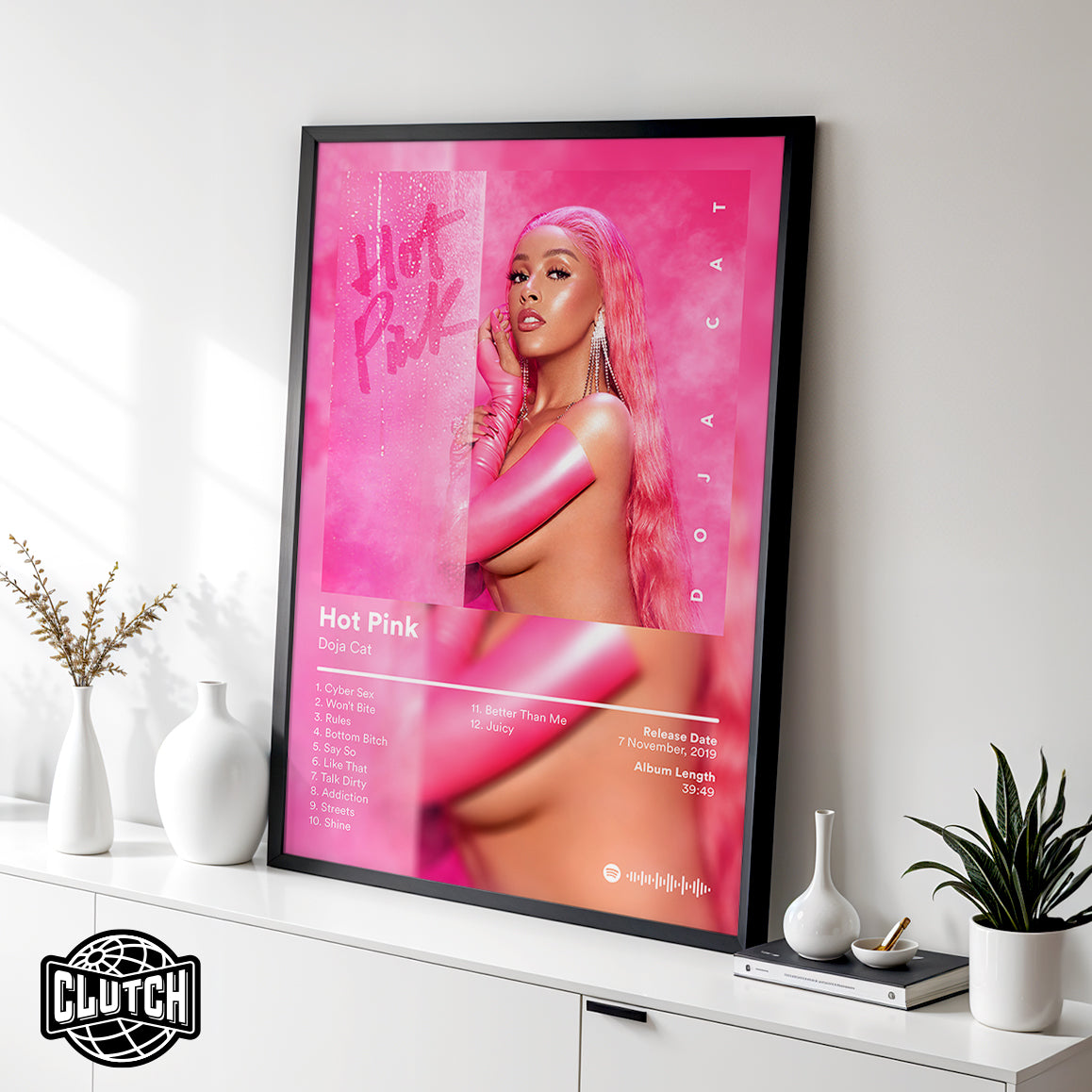 Doja Cat 'Hot Pink' Album Poster