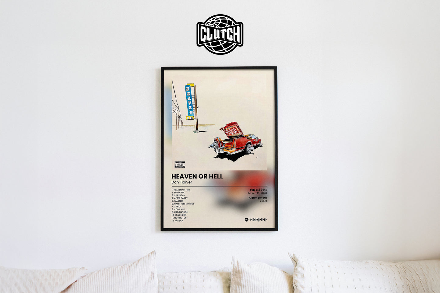 Don Toliver 'Heaven Or Hell' Album Poster