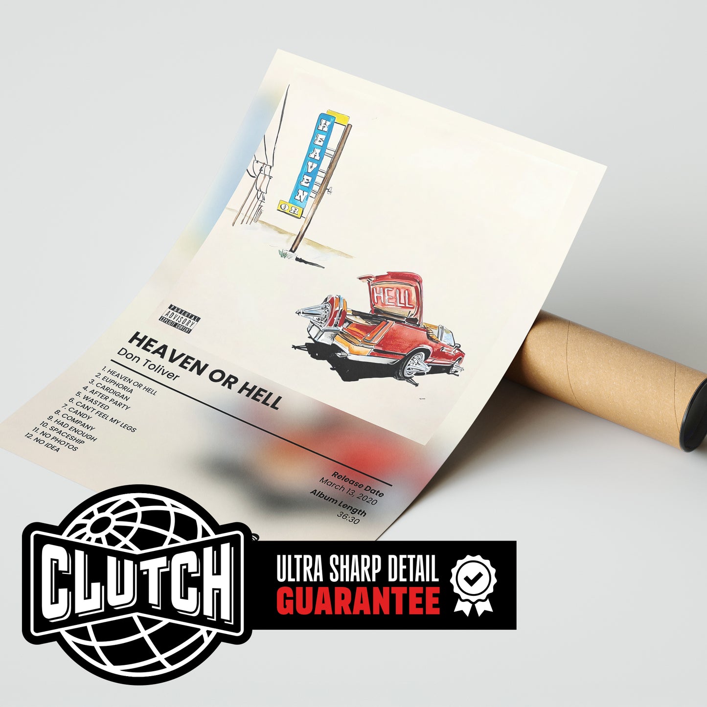 Don Toliver 'Heaven Or Hell' Album Poster