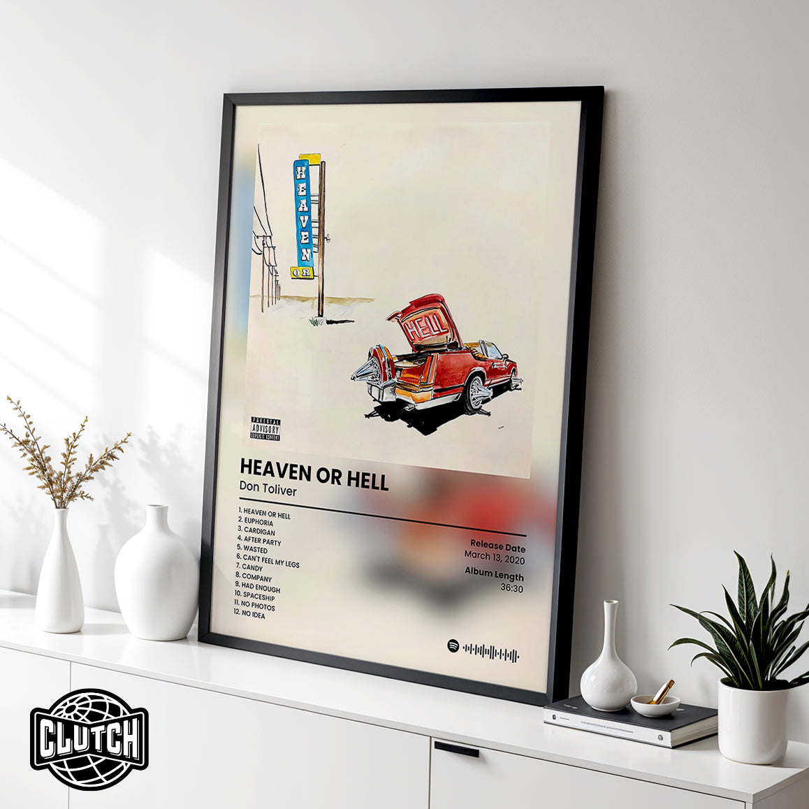 Don Toliver 'Heaven Or Hell' Album Poster