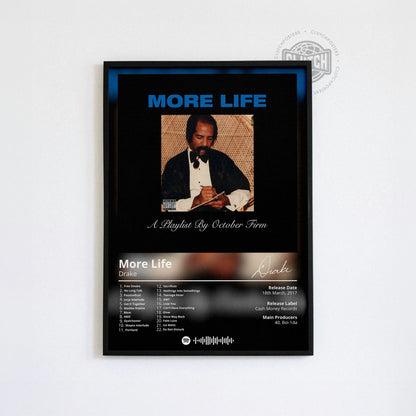 Drake 'More Life' Album Poster